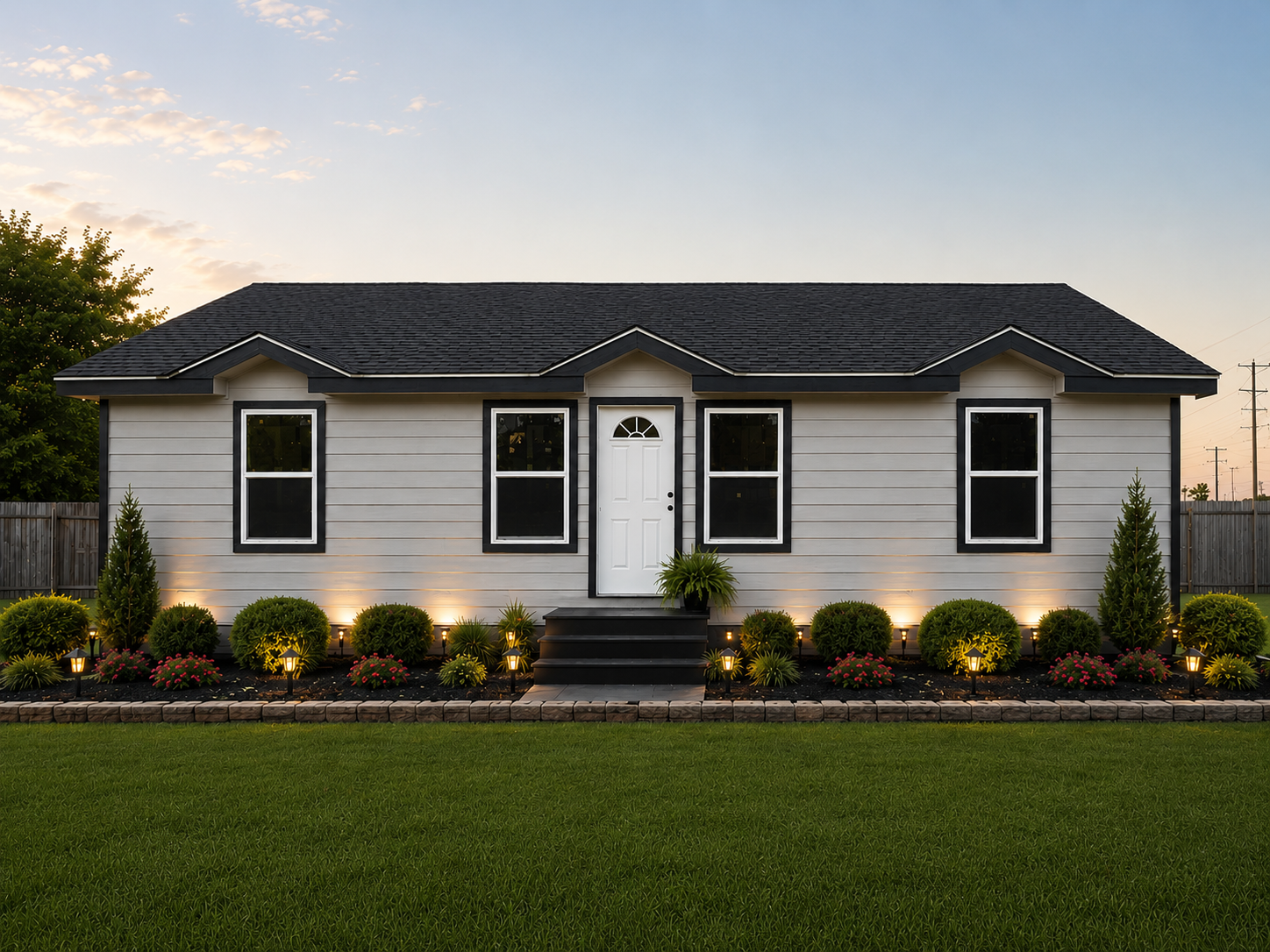 Featured RjC manufactured home exterior